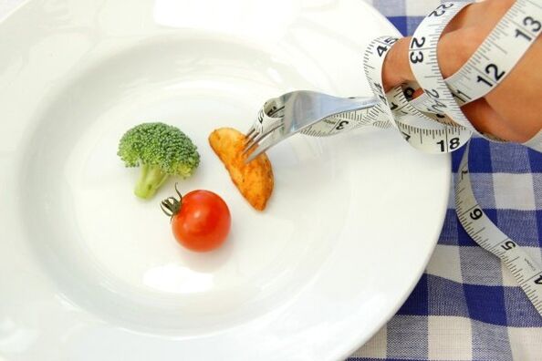 Menüoptionen für die Skinny-Diät zur Gewichtsreduktion.